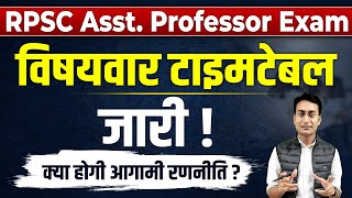 RPSC Assistant Professor Exam Date  RPSC Assistant Professor 2023  RPSC college lecturer Exam Date [upl. by Inaej336]