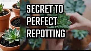 Secrets to successful succulents repotting [upl. by Ricardama]