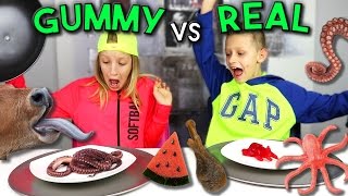 GUMMY vs REAL 2 [upl. by Mettah]