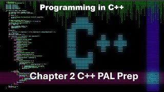 Principles of Programming C Chapter 2 PAL Guide Prep [upl. by Lynda689]