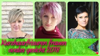 Die aktuelle 20 Ideen zu kurzhaarfrisuren frauen ovales gesicht 2018 [upl. by Aliuqat554]