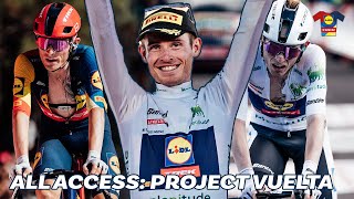 PROJECT VUELTA  SKJELLYS RIDE INTO THE WHITE JERSEY  LIDLTREK  ALL ACCESS [upl. by Shargel97]