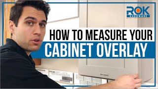 Replacing Hinges  What is Cabinet Overlay and How to Measure It [upl. by Udale]