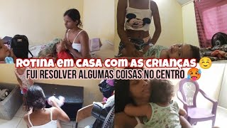 Rotina com o bebê DodóiFui no centro resolver umas coisas 🥵☺️maternidade Rotina faxina [upl. by Cotsen]