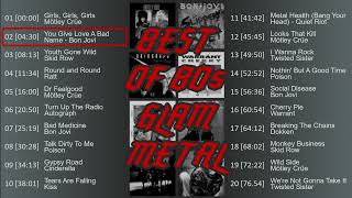 Best of 80s GLAM METAL Playlist [upl. by Janeva663]