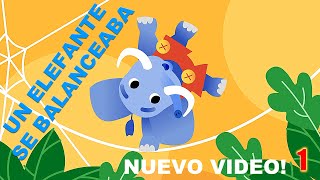 Un Elefante Se Balanceaba  la Gaviota Canción Infantil [upl. by Annaj31]