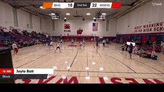 24 Volleyball Highlights Borden [upl. by Nahte]