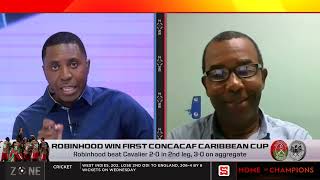 Robinhood win first CONCACAF Caribbean Cup Moca will join finalists in CONCACAF Champions League [upl. by Ccasi754]