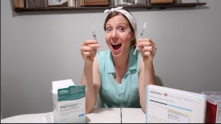 HOW TO GIVE IVF INJECTIONS  NURSE TIPS [upl. by Enninaej528]