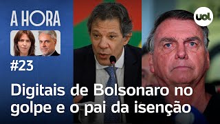 Bolsonaro e plano de golpe PEC do aborto anúncio de Haddad e   A Hora com Toledo e Thais Bilenky [upl. by Kcirnek377]