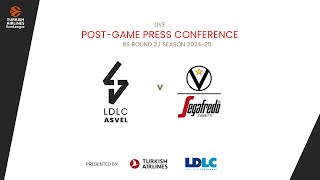 Press conference LDLC ASVEL vs Virtus Bologna [upl. by Tupler]