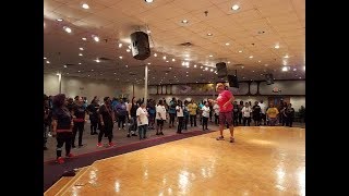 TOP SHELF LOVIN LINE DANCE  New Orleans LA [upl. by Kere]