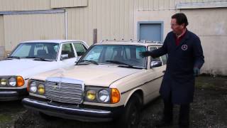 Mercedes W123 300TD Turbo Diesel Wagon Restoration Part 1 Visual Inspection [upl. by Boar]