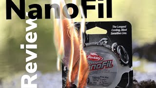 Best or Worst Fishing Line Ever Berkley NanoFil Fishing Line Review [upl. by Alphonso213]