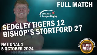 Sedgley Tigers v Bishops Stortford Streamed Live 5 October 2024 [upl. by Nepean]