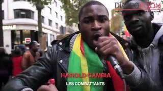 CONGO BRAZZA  LES CONGOLAIS ENVAHISSENT LARCHE DE TRIOMPHE ET LES CHAMPS ELYSÉES [upl. by Nonrev]