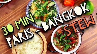 30 Minutes Paris Bangkok Stew  Jamie Oliver amp Uncle Bens Search for a Food Tube Star [upl. by Nolrah784]