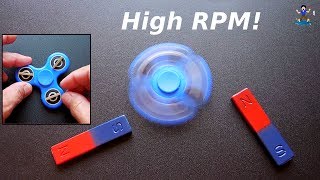 quotFree Energyquot Magnetic Fidget Spinner Motor Real [upl. by Verdie]