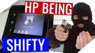 HP Supply Problem After Update [upl. by Sudoeht]