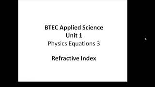 Experiment to determine refractive index of water [upl. by Ahsakal]