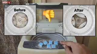 Is Washing Machine Cleaning Tablets really effective  🤔🤔 [upl. by Llertak763]