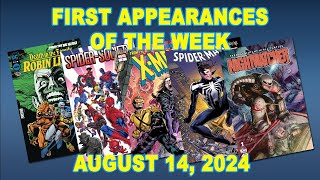 First Appearances of the Week August 14 2024 [upl. by Ennovahs]