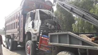 Rescue accidental truck in Pakistan [upl. by Eirot261]