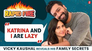 Vicky Kaushal or Katrina Kaif Whos Lazy a Better cook disciplined  Shah Rukh Khan  Rapid Fire [upl. by Ariday]