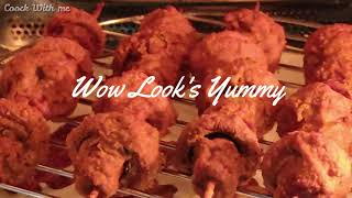 Mushroom Tikkas  How to make Tandoori Mushroom Tikka in LG Convection Microwave OvenMushroomrecipe [upl. by Budge]