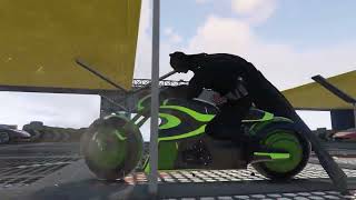 GTA V 🤷‍♀️😁Batman Spiderman Superman Bike and Car Stunts 😯😯😯 [upl. by Ahsenac791]