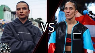 SKYE NICOLSON VS AMANDA SERRANO SKYE CALLS OUT SERRANO WANTS HER TO FIGHT OR VACATE THE BELTS [upl. by Natlus]