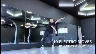 110 ELECTRO DANCE MOVES  BY AL ERAVE CREW БУДЬ СОБОЙ  LOBNYA RUSSIA [upl. by Ityak614]