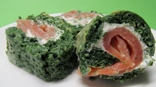 Tutorial SpinatRoulade mit Räucherlachs [upl. by Nereids853]