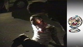 Brutal night time policing in Apartheidera Soweto 1990 [upl. by Pages303]