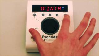 1 Eventide H9 Getting Started [upl. by Rudman]