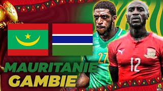 🔴🇲🇷🇬🇲 MAURITANIE  GAMBIE  CAN 2021 [upl. by Aisiram]