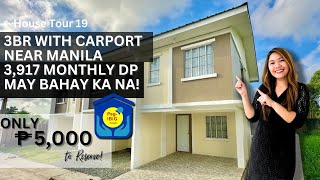 WOW SULIT MURANG BAHAY SA CAVITE I 3KMO LANG I TOWNHOUSE 58  NEAR MANILA  HOUSE TOUR 19 [upl. by Chapman]