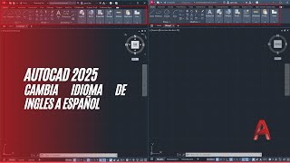 Autocad Cambiar Idioma de Ingles a Español [upl. by Ylrehs855]