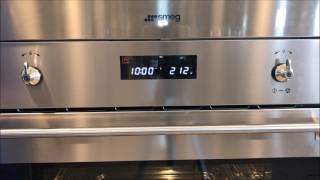 Smeg Steam Oven Instructions Tutorial SU45VCX1 SCU45VCS1 [upl. by Aubert]