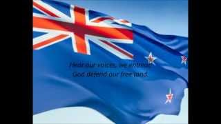 New Zealand National Anthem  quotGod Defend New Zealand  Aotearoaquot MIEN [upl. by Netsyrc]