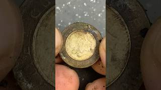 Dirty old coin cleaning short [upl. by Selmner757]