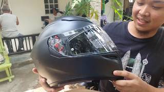 AGV K5 S Matt Black Full Face Helmet Unboxing [upl. by Essa]