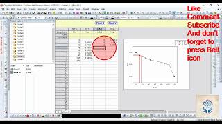 Interpolate X or Y from a data in origin [upl. by Adnilab]