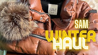 SAM COAT BLOOMINGDALES HAUL FUR WINTER EARMUFFS AMAZON [upl. by Llehcal]