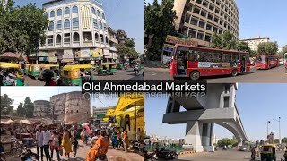 Silent ⁴ᴷ Walk at Old Ahmedabad Gujrat 🇮🇳  Relief Rd  Tankshal Rd  Manekchowk  Lal Darwaza [upl. by Nesta]