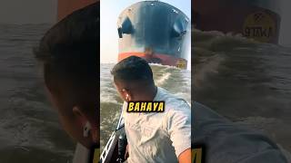 Cowo Ini Lagi Tes NYAWA❗😲 videoviral kapal videoshort [upl. by Adni]