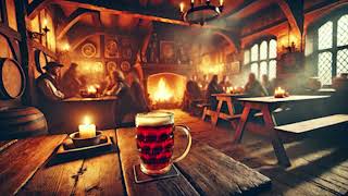 Cozy Medieval Pub  Fantasy Tavern DampD Ambiance [upl. by Yolanthe]