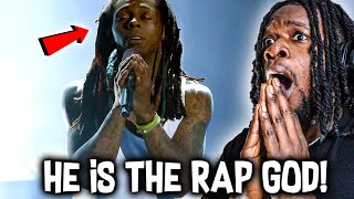 LIL WAYNE IS A RAP GOD quotGloryquot REACTION [upl. by Aicaca]