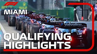 Qualifying Highlights  2024 Miami Grand Prix [upl. by Lunnete424]