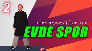 Evde Spor  Kas Eklem Ağrıları  Fzt Aynur BAŞ [upl. by Nrehtak]